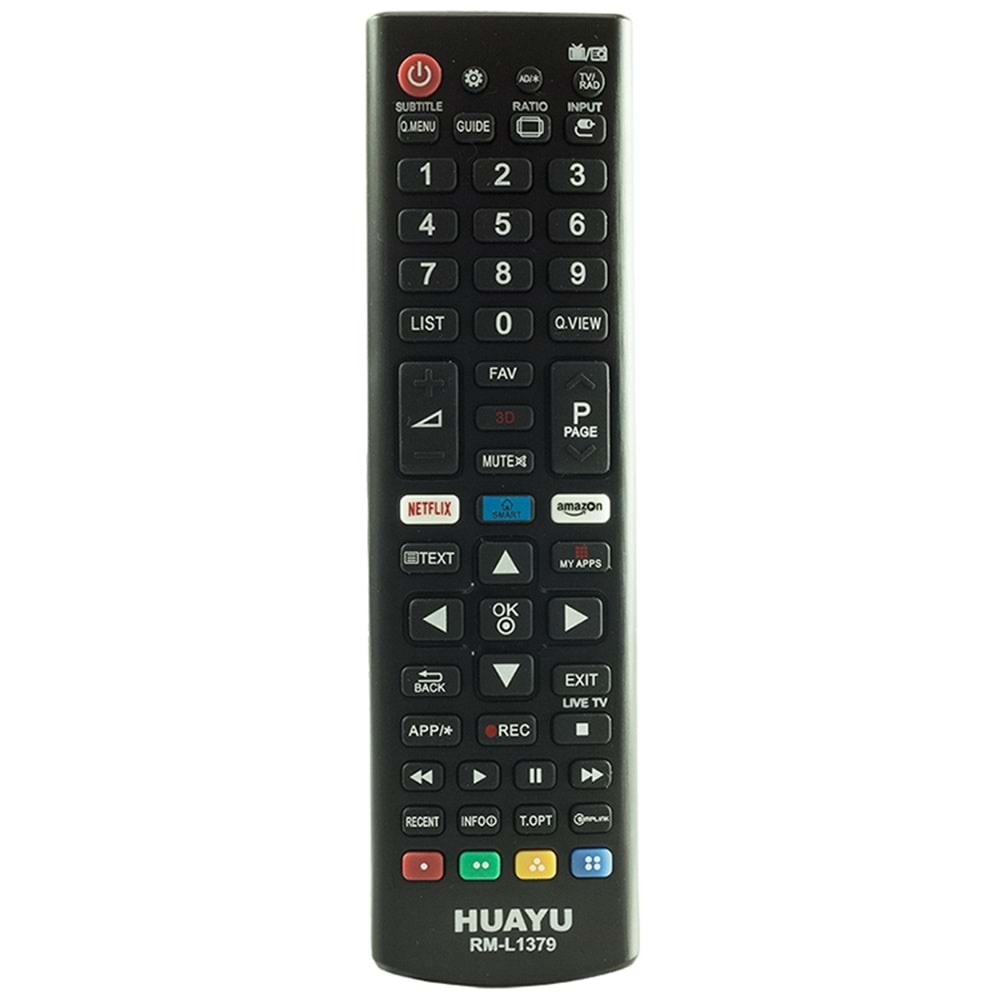 HUAYU KL RM-L1379 LG 3D NETFLIX-AMAZON SMART TUŞLU LCD-LED TV KUMANDA