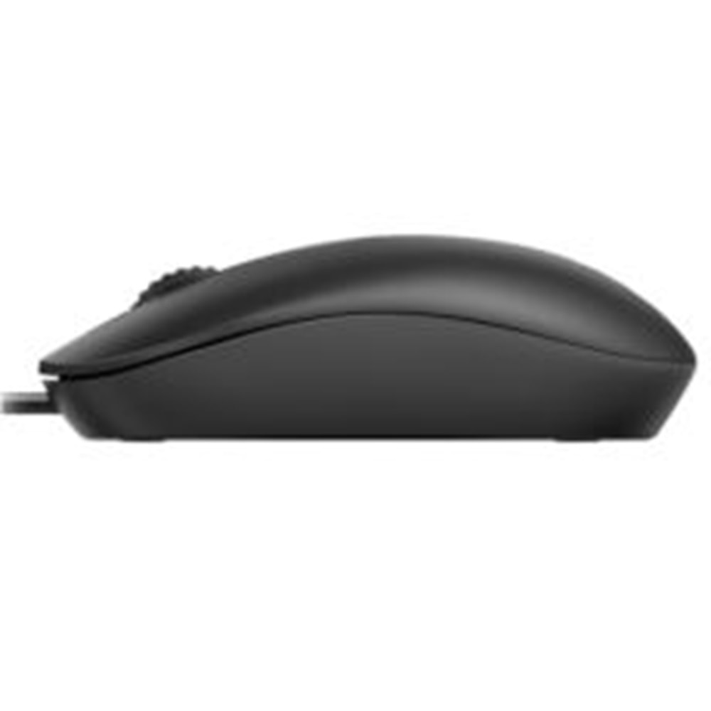 N200 1600DPI Her İki El İle Kullanılabilir USB Siyah Mouse