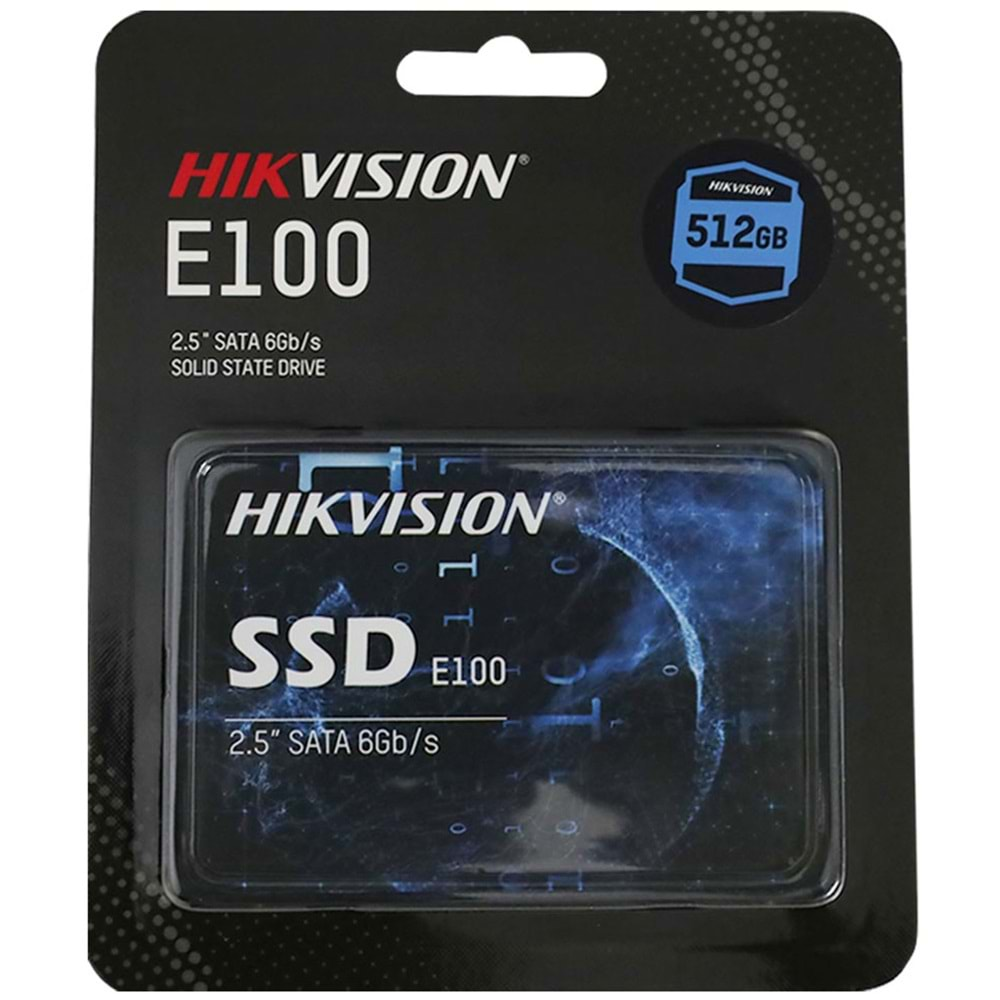 Hikvision SSD E100/512GB SATA SSD