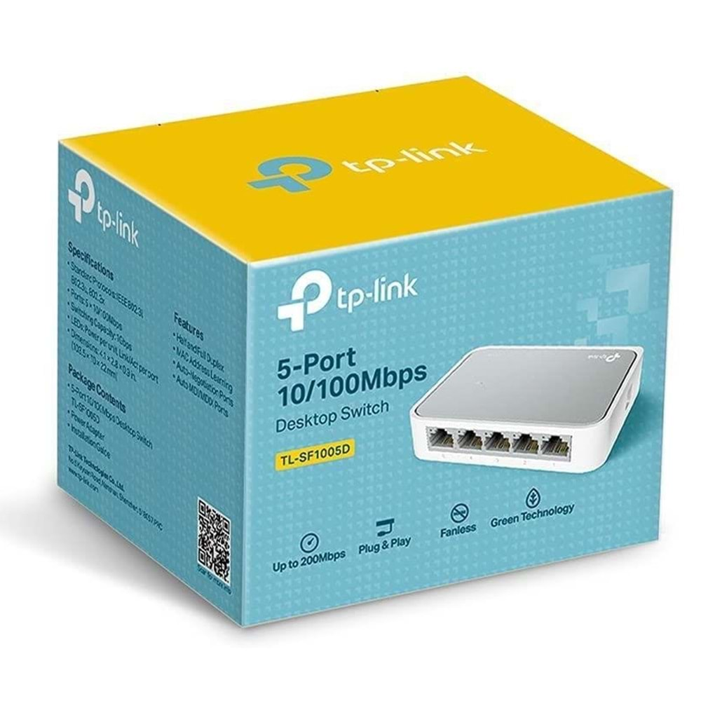 TP-LINK TL-SF1005D 5 PORT 10/100 SWITCH