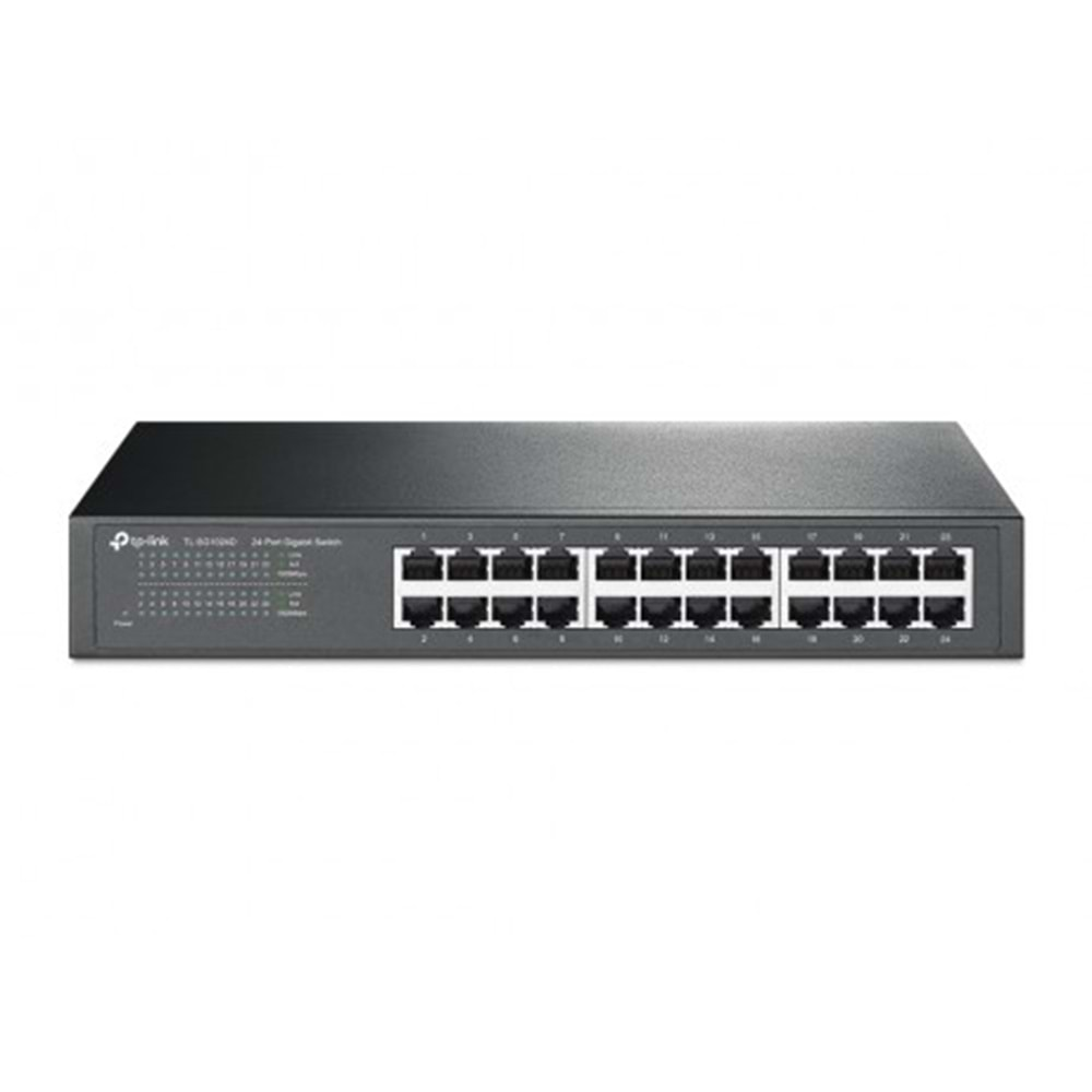 TP-LINK TL-SG1024D 24PORT 10/100/1000 YÖNETİLEMEZ SWITCH 2.EL