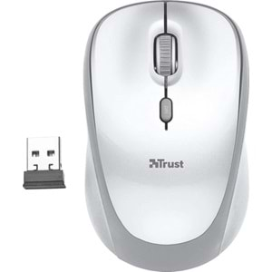 Trust 23386 Yvi Kablosuz Mouse-Beyaz