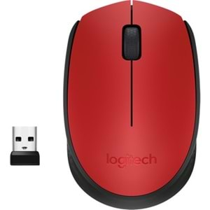 LOGITECH M171 KABLOSUZ MOUSE KIRMIZI 910-004640