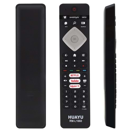 HUAYUKL PHILIPS RM-L1660 H0357C NETFLIX-RAKUTEN TV TUŞLU