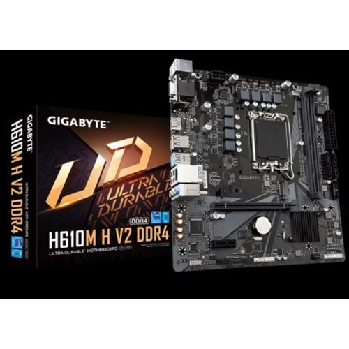 GIGABYTE H610M H V2 3200Mhz(OC) M.2 mATX 1700p