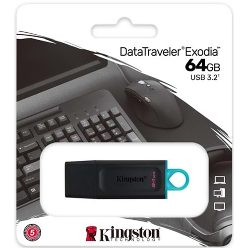 Kingston 64GB USB 3.2 Exodia DataTravele